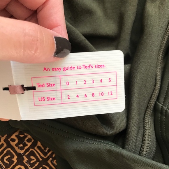 NWT NEW TED BAKER Pikaa Halter One Piece Swimsuit - Picture 16 of 16